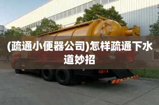(疏通小便器公司)怎样疏通下水道妙招