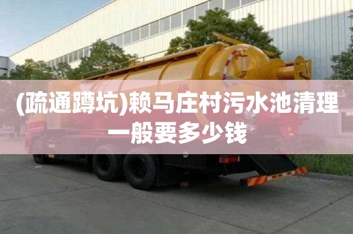 (疏通蹲坑)赖马庄村污水池清理一般要多少钱
