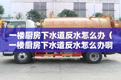一楼厨房下水道反水怎么办（一楼厨房下水道反水怎么办?。? title=