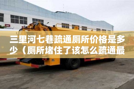 三里河七巷疏通厕所价格是多少（厕所堵住了该怎么疏通最简单方法）