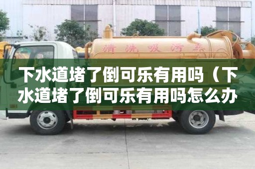 下水道堵了倒可乐有用吗（下水道堵了倒可乐有用吗怎么办）