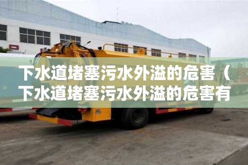 下水道堵塞污水外溢的危害（下水道堵塞污水外溢的危害有哪些）