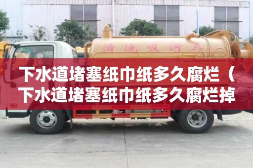 下水道堵塞纸巾纸多久腐烂（下水道堵塞纸巾纸多久腐烂掉）