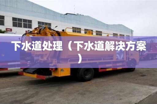 下水道处理（下水道解决方案）