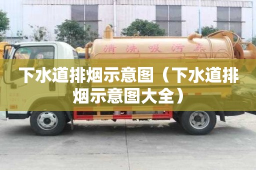 下水道排烟示意图（下水道排烟示意图大全）