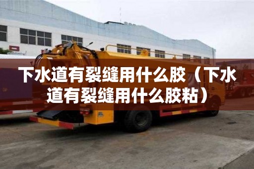 下水道有裂缝用什么胶（下水道有裂缝用什么胶粘）