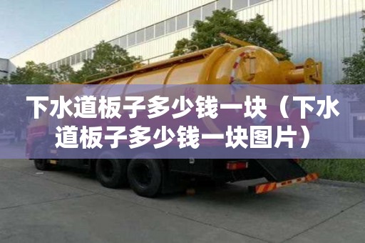 下水道板子多少钱一块（下水道板子多少钱一块图片）