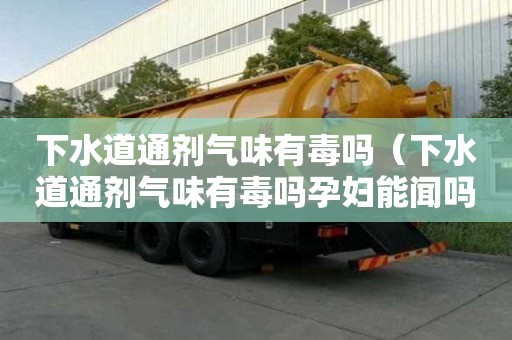 下水道通剂气味有毒吗（下水道通剂气味有毒吗孕妇能闻吗）