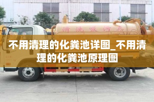 不用清理的化粪池详图_不用清理的化粪池原理图