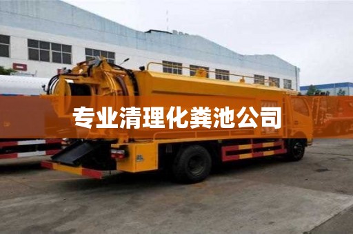 专业清理化粪池公司