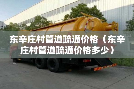 东辛庄村管道疏通价格(东辛庄村管道疏通价格多少) 东辛庄村管道疏通价格(东辛庄村管道疏通价格多少)
