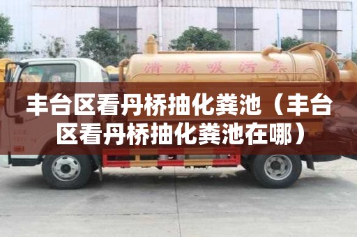 丰台区看丹桥抽化粪池（丰台区看丹桥抽化粪池在哪）
