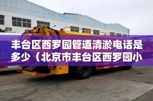 丰台区西罗园管道清淤电话是多少（北京市丰台区西罗园小区）