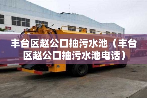 丰台区赵公口抽污水池（丰台区赵公口抽污水池电话）