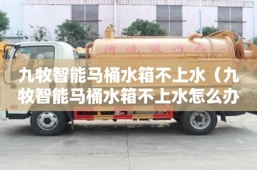 九牧智能马桶水箱不上水（九牧智能马桶水箱不上水怎么办）