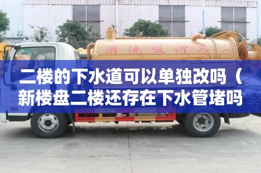 二楼的下水道可以单独改吗（新楼盘二楼还存在下水管堵吗）