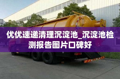 优优速递清理沉淀池_沉淀池检测报告图片口碑好