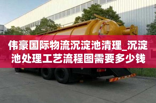 伟豪国际物流沉淀池清理_沉淀池处理工艺流程图需要多少钱