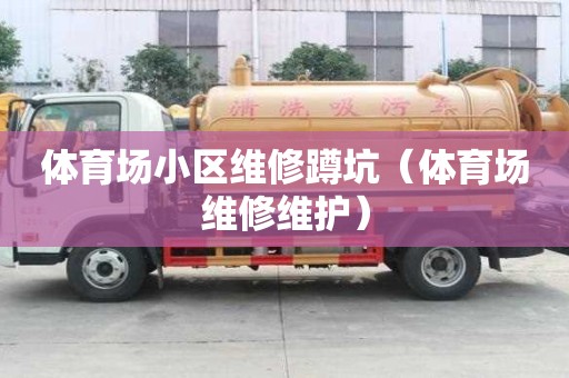体育场小区维修蹲坑（体育场维修维护）