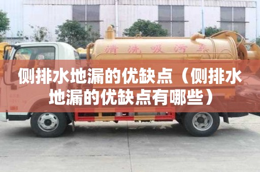 侧排水地漏的优缺点（侧排水地漏的优缺点有哪些）
