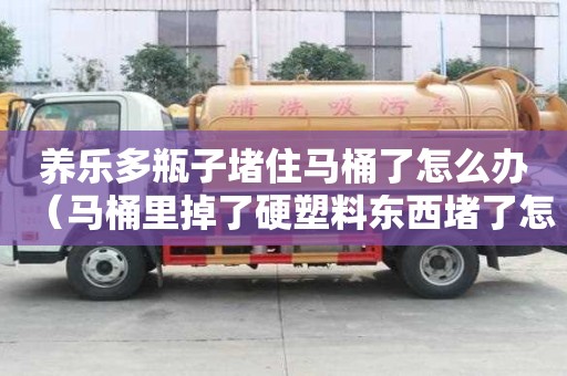 养乐多瓶子堵住马桶了怎么办（马桶里掉了硬塑料东西堵了怎么办）