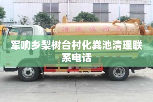 军响乡梨树台村化粪池清理联系电话