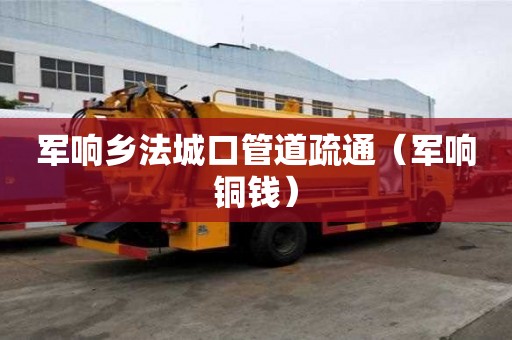 军响乡法城口管道疏通（军响铜钱）