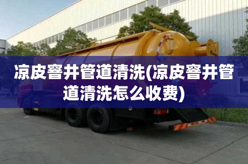 凉皮窨井管道清洗(凉皮窨井管道清洗怎么收费)