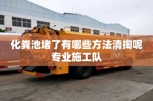化粪池堵了有哪些方法清掏呢专业施工队