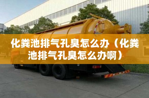 化粪池排气孔臭怎么办（化粪池排气孔臭怎么办啊）