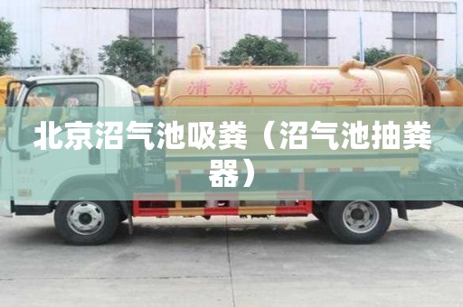 北京沼气池吸粪（沼气池抽粪器）