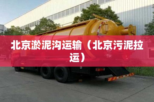 北京淤泥沟运输（北京污泥拉运）