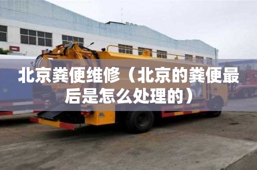北京粪便维修（北京的粪便最后是怎么处理的）