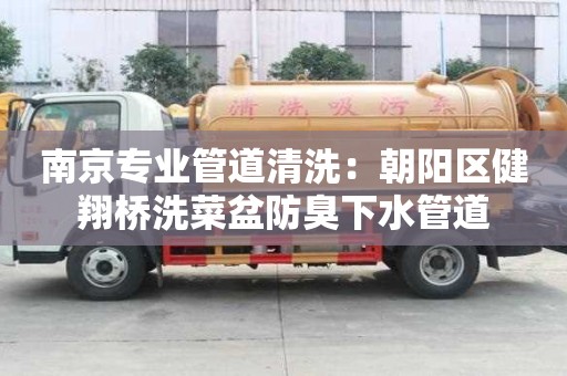 南京专业管道清洗：朝阳区健翔桥洗菜盆防臭下水管道