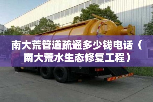 南大荒管道疏通多少钱电话(南大荒水生态修复工程) 南大荒管道疏通多少钱电话(南大荒水生态修复工程)