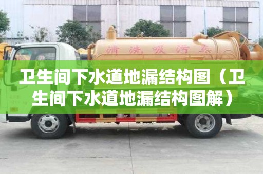 卫生间下水道地漏结构图（卫生间下水道地漏结构图解）