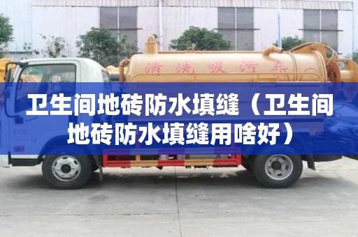 卫生间地砖防水填缝（卫生间地砖防水填缝用啥好）