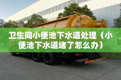 卫生间小便池下水道处理（小便池下水道堵了怎么办）