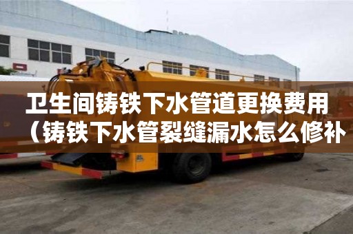 卫生间铸铁下水管道更换费用（铸铁下水管裂缝漏水怎么修补）