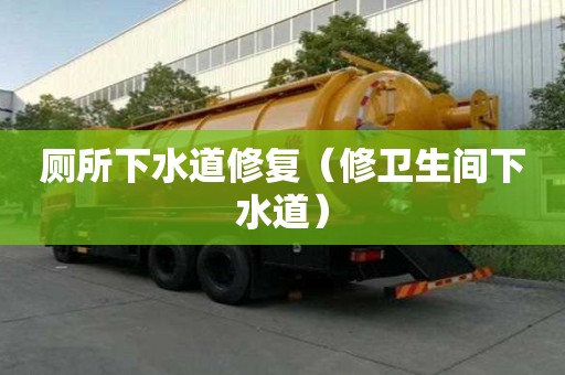 厕所下水道修复（修卫生间下水道）