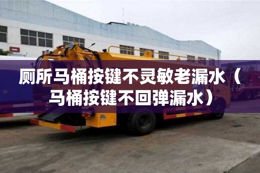 厕所马桶按键不灵敏老漏水（马桶按键不回弹漏水）