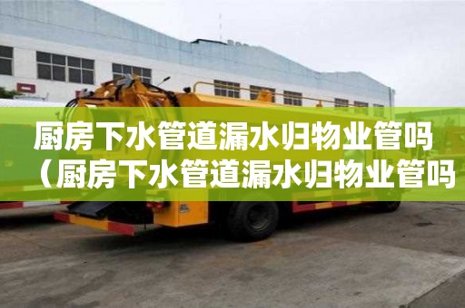 厨房下水管道漏水归物业管吗(厨房下水管道漏水归物业管吗怎么投诉) 厨房下水管道漏水归物业管吗(厨房下水管道漏水归物业管吗怎么投诉)