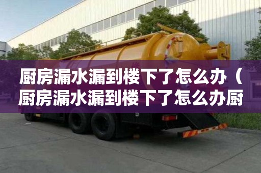厨房漏水漏到楼下了怎么办（厨房漏水漏到楼下了怎么办厨房防水）