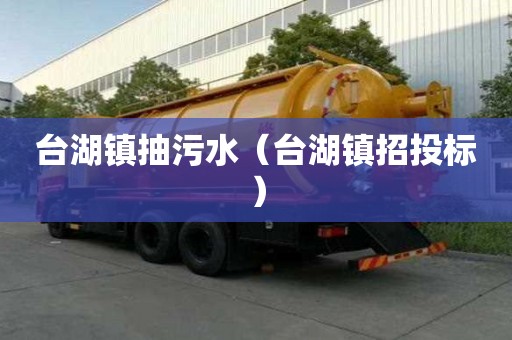 台湖镇抽污水（台湖镇招投标）