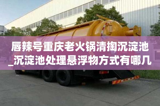 唇辣号重庆老火锅清掏沉淀池_沉淀池处理悬浮物方式有哪几种的选择