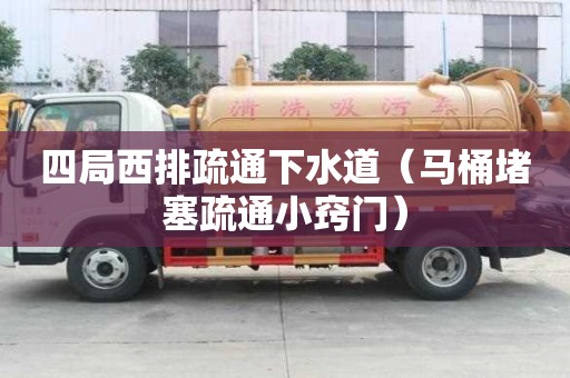四局西排疏通下水道（马桶堵塞疏通小窍门）