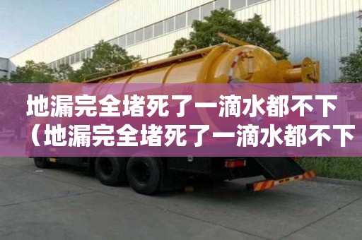 地漏完全堵死了一滴水都不下（地漏完全堵死了一滴水都不下去）