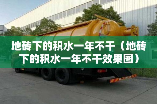 地砖下的积水一年不干（地砖下的积水一年不干效果图）