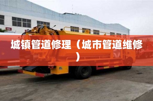 城镇管道修理(城市管道维修) 城镇管道修理(城市管道维修)