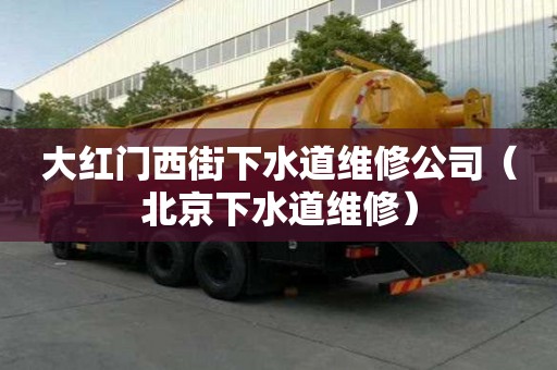 大红门西街下水道维修公司（北京下水道维修）
